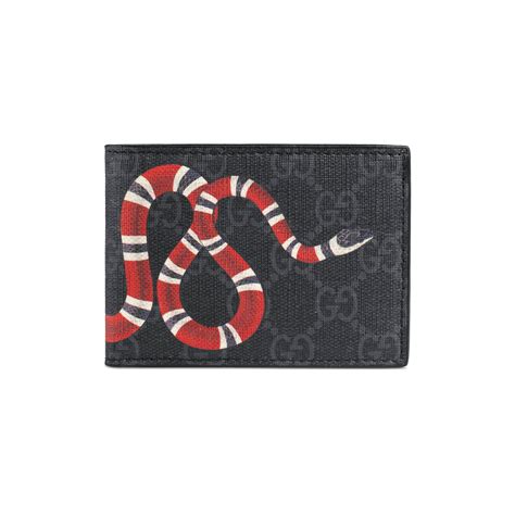 black snake gucci wallet